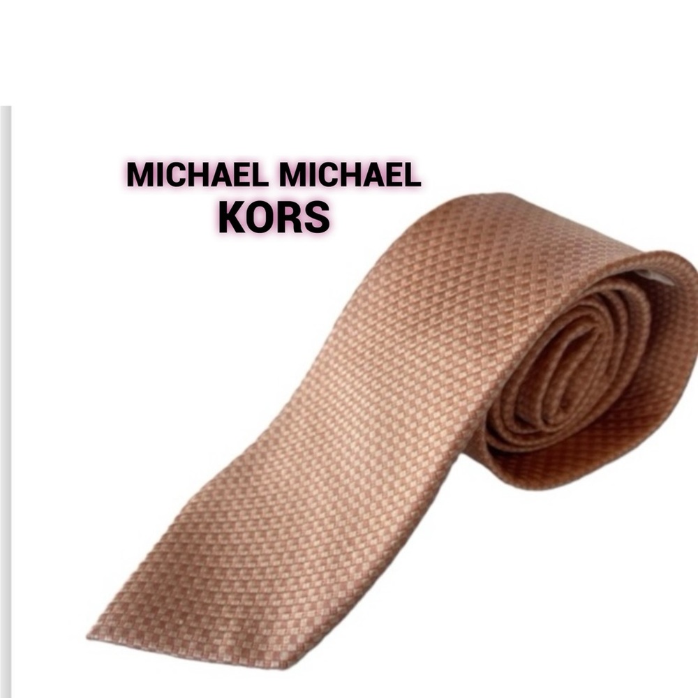 Michael Michael Kors men’s orange tie